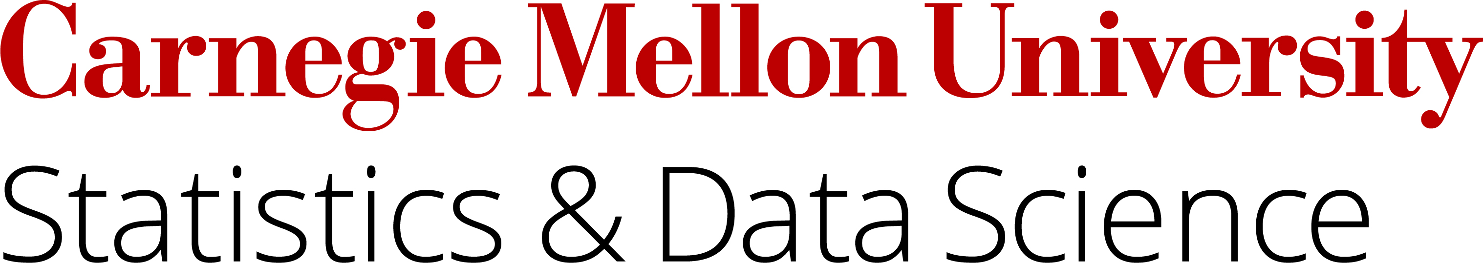 Statistics & Data Science, Carnegie Mellon University